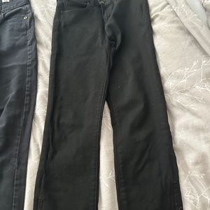 Numerous designer jeans